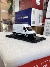 Carro modelo Citroen Jumper Cargo Van branco fundido escala 1:43, usado comprar usado  Enviando para Brazil