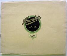 Humber cars 1928 for sale  LEICESTER