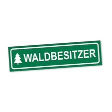 Waldbesitzer magnetschild auto gebraucht kaufen  Leipzig