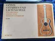 Götze gitarren lautenschule gebraucht kaufen  Bad Honnef