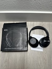 Fones de ouvido híbridos upgrade nível profissional cancelamento de ruído ativo com som HD E11 comprar usado  Enviando para Brazil