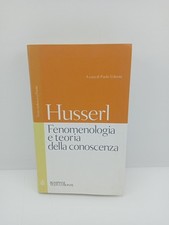 Fenomenologia teoria della usato  Roma