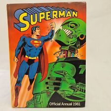 Superman annual 1981 for sale  SEAFORD