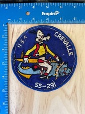 Adesivo submarino Crevalle 1960s-1970s USA Navy SS 291 USS (477), usado comprar usado  Enviando para Brazil