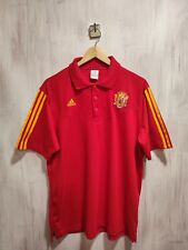 Camiseta polo Espanha 2008 2009 tamanho L Adidas camisa futebol kit camiseta vintage comprar usado  Enviando para Brazil
