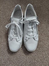 Rieker white leather for sale  CLITHEROE
