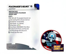Heroclix peacemaker helmet for sale  Garfield