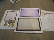Ww1 medal trio for sale  SOUTHAMPTON