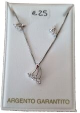 Set collana orecchini usato  Italia