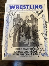 Wrestling program road for sale  Brooklyn