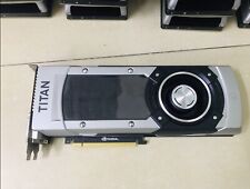 Placa de vídeo gráfica Nvidia GeForce GTX Titan preta 6GB GDDR5 GPU comprar usado  Enviando para Brazil