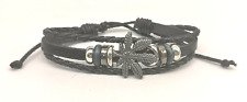 Bracciale regolabile cuoio usato  San Lucido