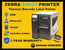 Zebra zm400 label for sale  Lithonia