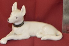White doberman figurine for sale  Salcha