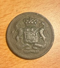 Penny token 19th for sale  SALTASH