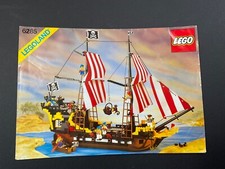 1989 Lego Manual de Instruções Apenas #6285 Navio Pirata Vintage, usado comprar usado  Enviando para Brazil