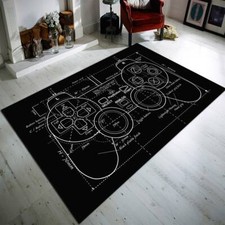 Tapete de console de jogos, tapete de jogador, tapete de sala de jogos, decoração de sala de jogos, tapete de área, tapete popular, Mi comprar usado  Enviando para Brazil