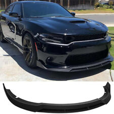 Conjunto de spoiler divisor de lábios dianteiro preto fosco para 2015-22 Dodge Charger SXT comprar usado  Enviando para Brazil