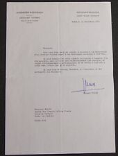 Jacques chirac autographe d'occasion  Coulans-sur-Gée