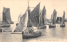 Cpa barques peche d'occasion  Claira