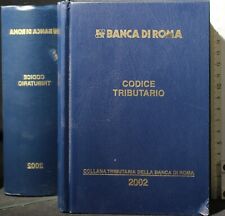 Codice tributario 2002. usato  Ariccia