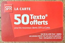 Sfr carte texto d'occasion  Marseille V