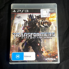 Transformers Dark of the Moon (Sony PS3, 2009) Playstation 3 - SOMENTE ESTOJO/MANUAL comprar usado  Enviando para Brazil