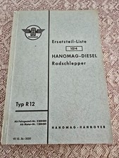 Rig hanomag ersatzteilliste gebraucht kaufen  Gerlingen