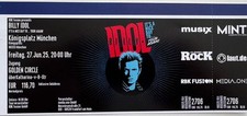 Eintritskarte billy idol gebraucht kaufen  Erfurt