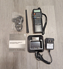 Rádio bidirecional Baofeng UV-5R 5W 3800mah VHF UHF FM transceptor presunto walkie-talkie comprar usado  Enviando para Brazil