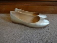 Clarks size gold for sale  YEOVIL