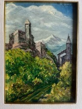 Quadro castello paesaggio usato  Lamporecchio