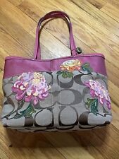 Coach flower tote for sale  Lombard