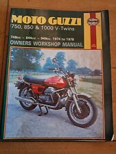 Haynes moto guzzi for sale  THATCHAM