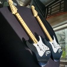 2x PS3 Harmonix Fender Stratocaster Rock Band 822151 SEM DONGLE/acorde comprar usado  Enviando para Brazil