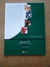 Manuale cto medicina usato  Italia