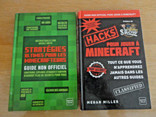 Lot livres minecraft d'occasion  Décines-Charpieu
