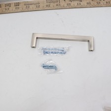 GlideRite Hardware sólido quadrado fino armário barra puxa cetim níquel 5" CC  comprar usado  Enviando para Brazil