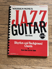 Warren Nunes Ritmo e Fundo Acordes Livro de Guitarra Jazz com Disco Demo 1973, usado comprar usado  Enviando para Brazil