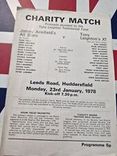 Charity match tony for sale  HUDDERSFIELD