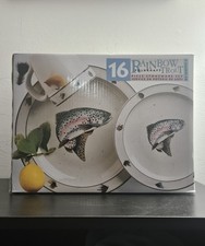 Folkcraft stoneware rainbow for sale  Hillsboro