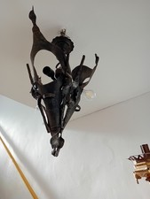 Lampadario ferro battuto usato  Volvera