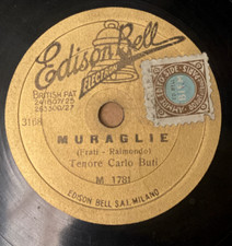 78rpm giri edison usato  Torino