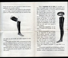 Paris prostheses legs d'occasion  Expédié en Belgium