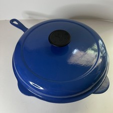 Creuset blue enameled for sale  Evarts