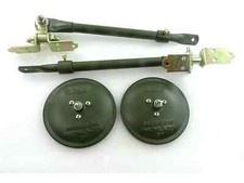 Par de Kit de Suporte de Espelho de Braço Ajustável Espelho 5" para Jeep Willys Vintage comprar usado  Enviando para Brazil