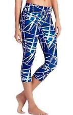 Leggings Athleta azul roxa floral geo relé sonar capri cropped tamanho P em excelente estado usado comprar usado  Enviando para Brazil