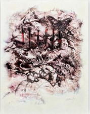 Franco mulas litografia usato  Torino
