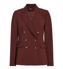 NOVO, PAIGE Malbec Blazer de Peito Duplo tamanho 8 #SJ1349, usado comprar usado  Enviando para Brazil