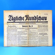 Tägliche rundschau 1945 gebraucht kaufen  Bitterfeld